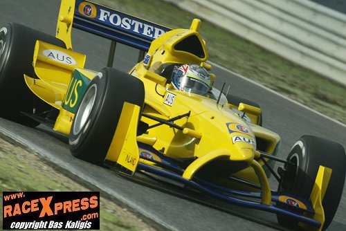 Will Davison in actie